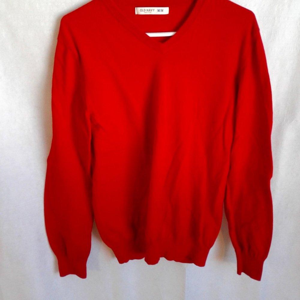 Mens med. v neck pullover sweater OLD NAVY brand
